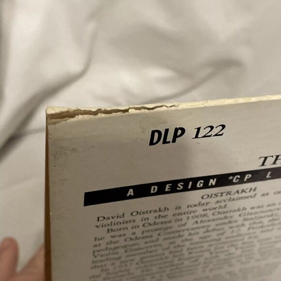 Violin Concerto (Vinyl, 1957) Design Records DLP 122 VG+ LP Record Album - Picture 4 of 8